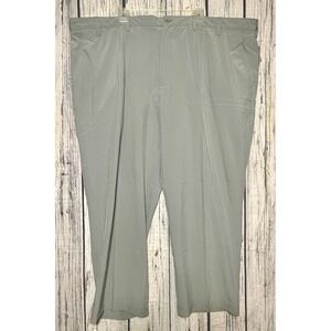 Izod Golf Swingflex Pant UPF‎ 40 Men's 54x29 Gray 4 Way Stretch Wicking Flat NWT